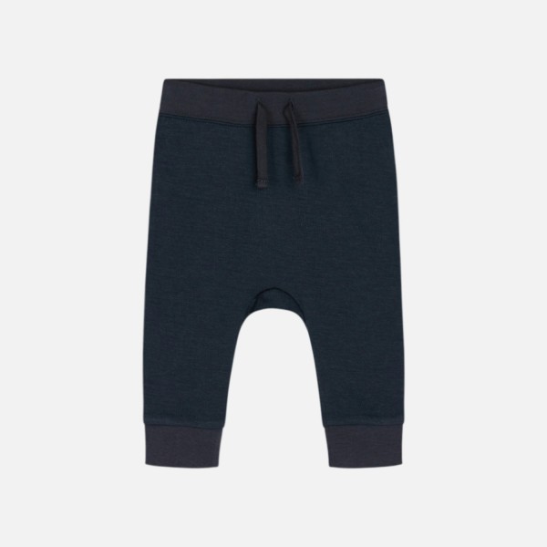 Baby & Kinder Jogginghose Wolle/Bambus Gaby | Hust and Claire - Blau
