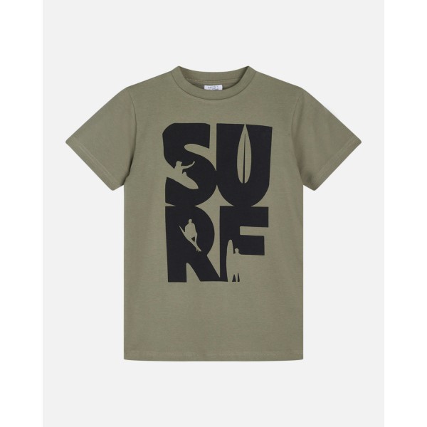 Hust & Claire Kurzarm T-Shirt Surf - Olive