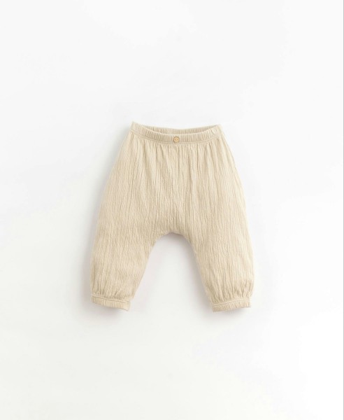 Baby-Hose Jersey | Play Up - Weiß