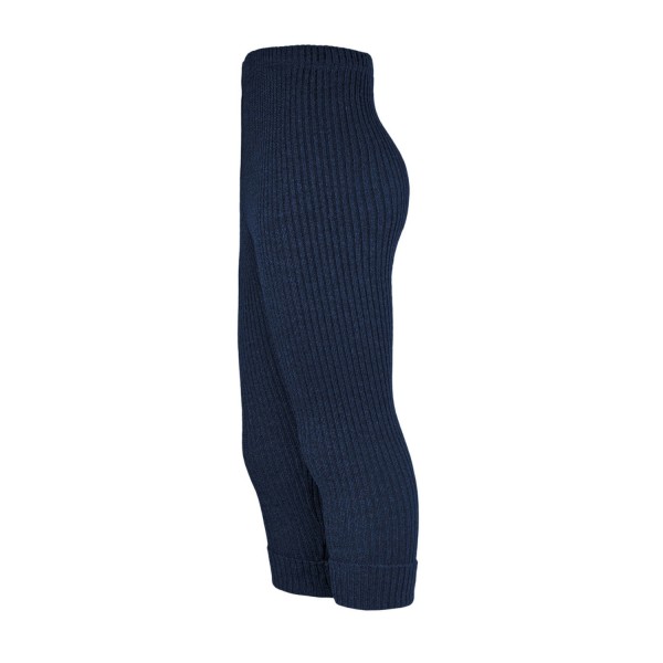 Strick-Leggings Kinder Merino | Maximo - Marine