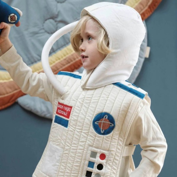 Kinder-Kostüm Raumfahrer Little Astronaut | Fabelab - Weiß