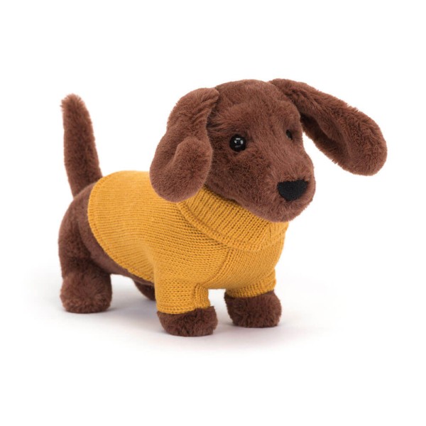 Dackel | Sweater Sausage Dog | Jellycat - Gelb