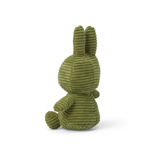 Miffy aus Cord, sitzend Nijntje | Bon Ton Toys - Olive