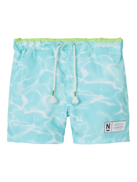 NMMZAGLO Badehose Pool Long Shorts | Name It - Blau