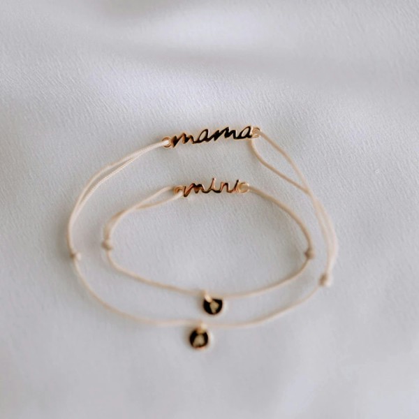 "Nyla" Mini-Armband | Mama Collection - Gold