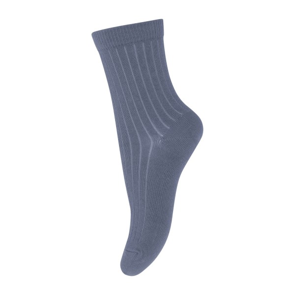 Kinder Rippstrick Socken Wolle | MP Denmark - Hellblau