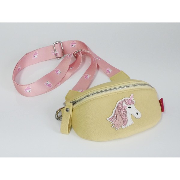 Tasche Einhorn Sidebag | K:sme - Gelb