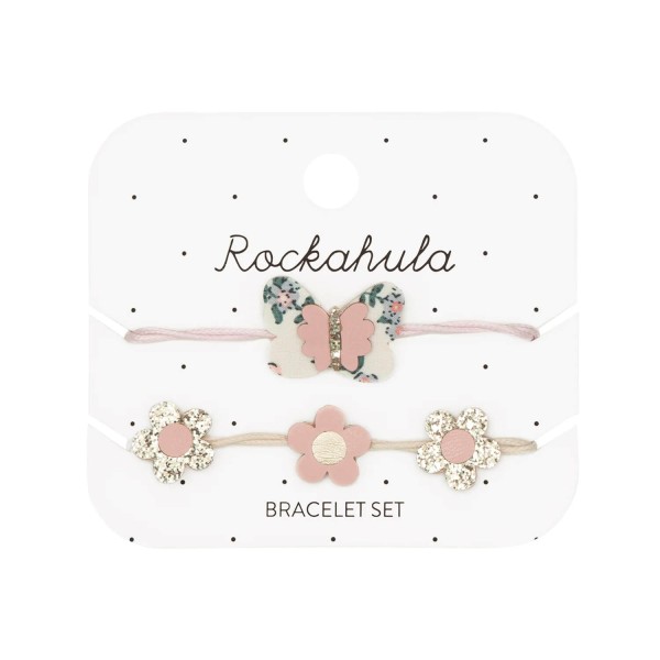 Kinder-Armband Set Schmetterling | Rockahula - Beige