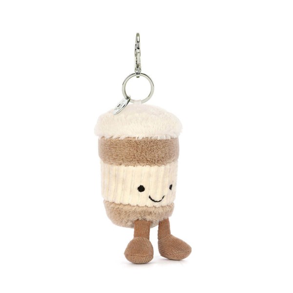 Schlüsselanhänger Coffee-to-Go | Amuseables Coffee-To-Go Bag Charm | Jellycat - Beige