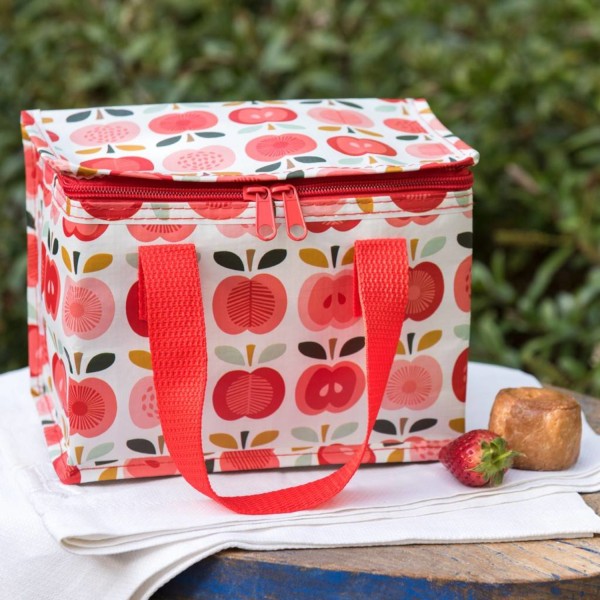 Lunch-Tasche Apfel Vintage Apple | Rex London - Rot