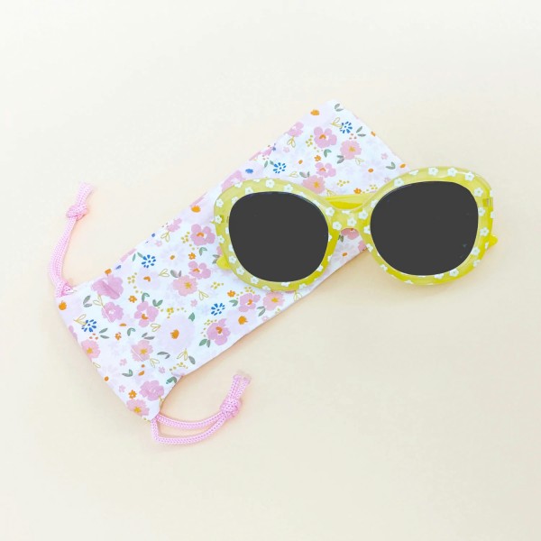 Kinder-Sonnenbrille Gänseblümchen Daisy | Rockahula - Weiß