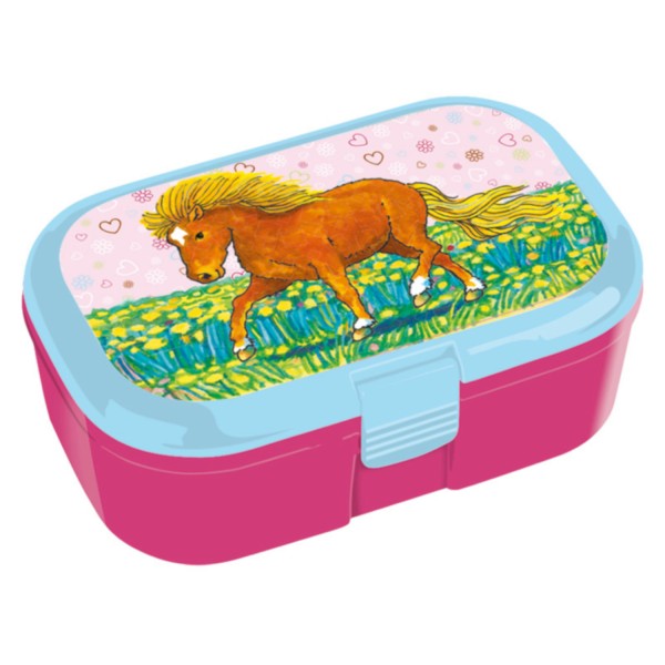 Lunchbox mit Innenfach - Pink