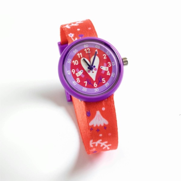 Armbanduhr für Kinder | Djeco - Pink
