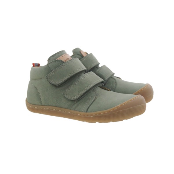 Kinder-Barfußschuh Don 2.0 Klettverschluss | Koel - Olive