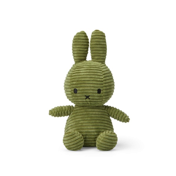 Miffy aus Cord, sitzend Nijntje | Bon Ton Toys - Olive