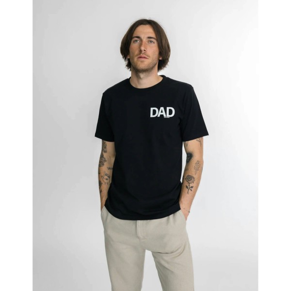Herren-T-Shirt "Dad Our Hero" | Famvibes - Schwarz