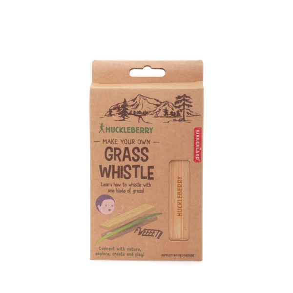 Huckleberry Grass whistle Graspfeife | Kikkerland - Beige