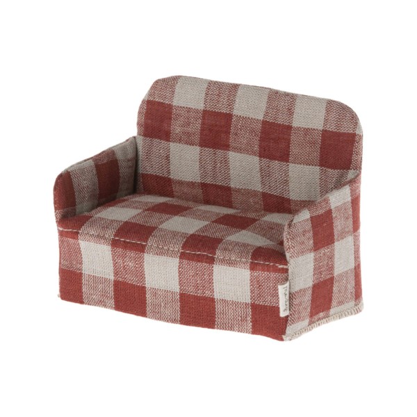 Miniatur Sofa, Maus | Maileg - Rot