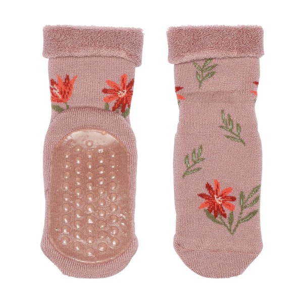 Kinder Stoppersocken Jasmine Wolle | MP Denmark - Altrosa