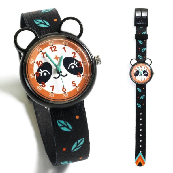 Armbanduhr für Kinder | Djeco - Schwarz