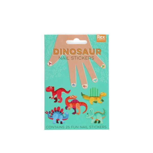 Nagelsticker Dinosaurier | Rex London - Bunt