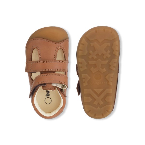 Petit Summer Lauflerner Sandale mit Klettverschluss | Bundgaard - Braun