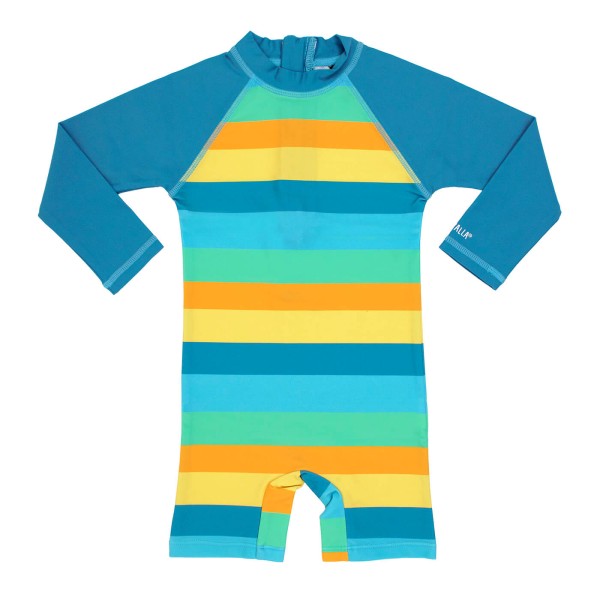 Kinder UV-Anzug Schwimmanzug UV-Schutz 50+ | Villervalla - Blau