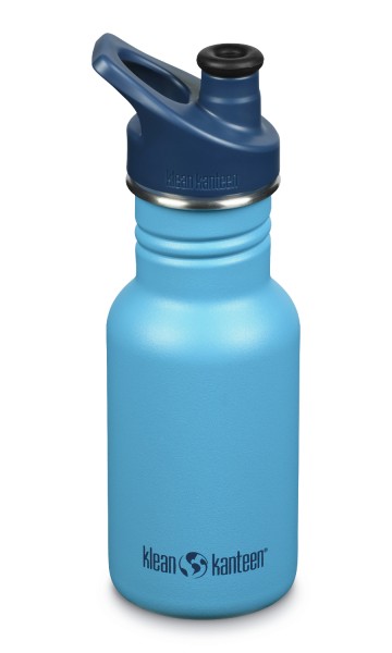 Edelstahl-Trinkflasche Classic (schmal) 355ml Sport Cap uni - Blau