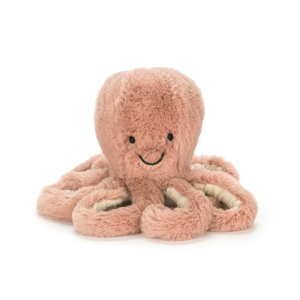 Baby-Krake | Odell Octopus Baby - Altrosa