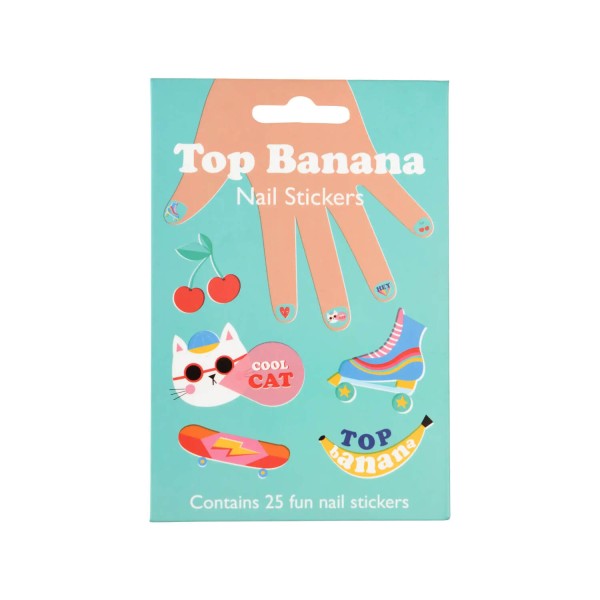 Nagelsticker Top Banana Summerfeeling | Rex London - Bunt