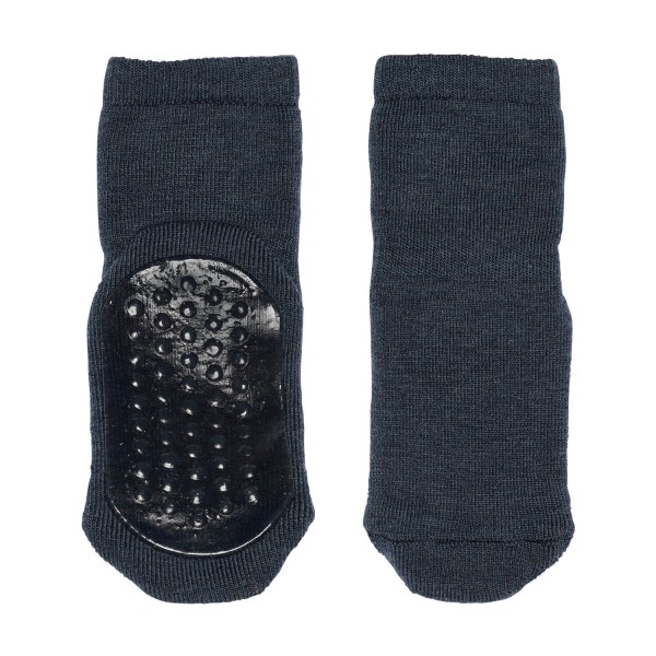 Baby-Wollsocken mit Anti-Rutschsohle | MP Denmark - Marine